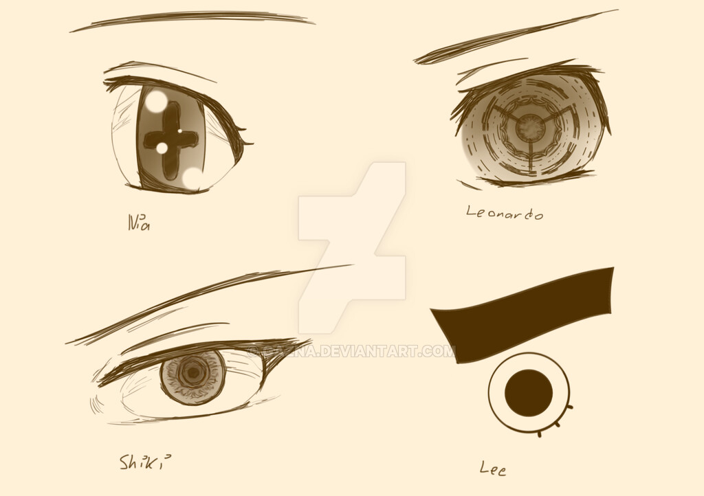 anime empty eyes