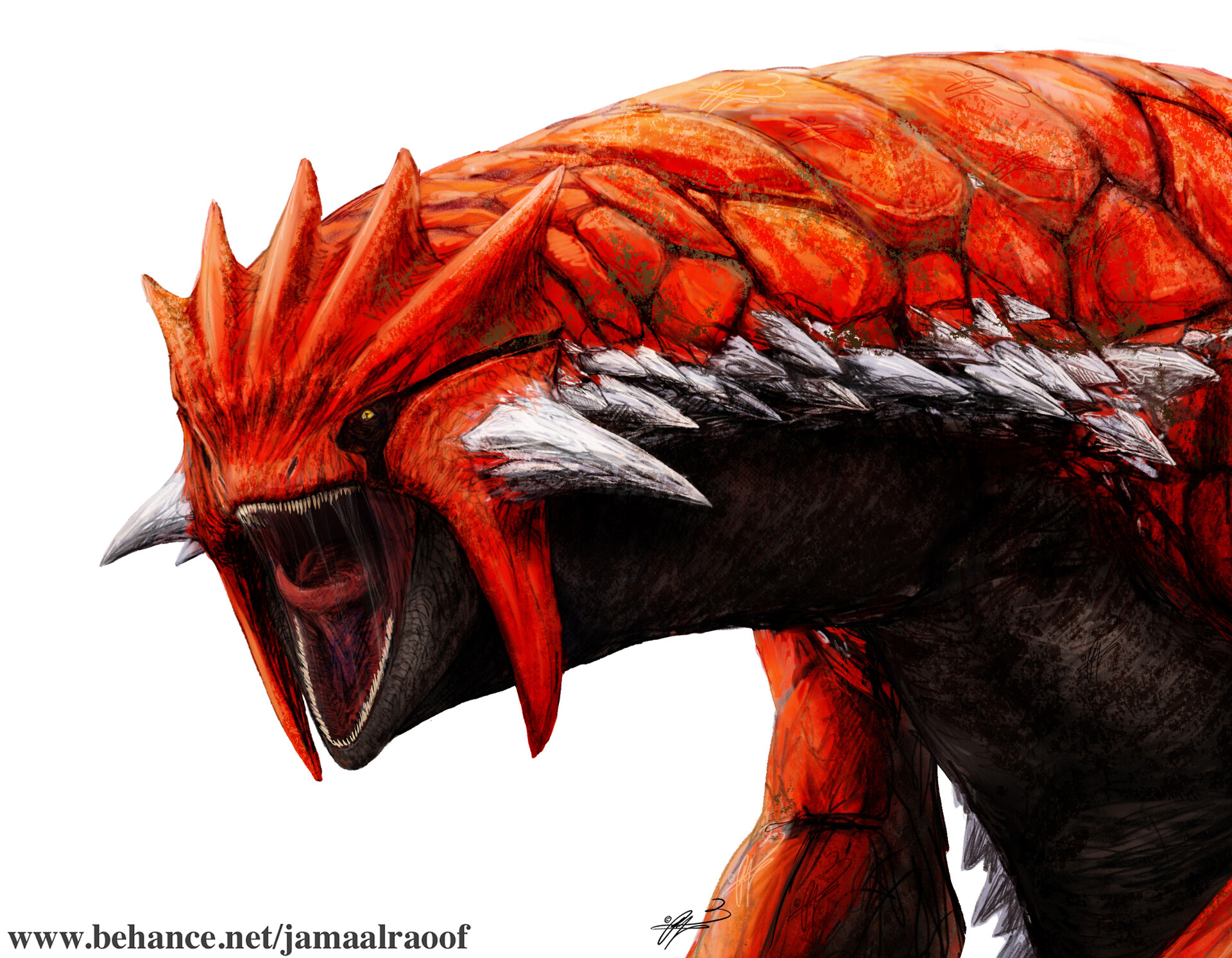 Jamaal Raoof Realistic Groudon