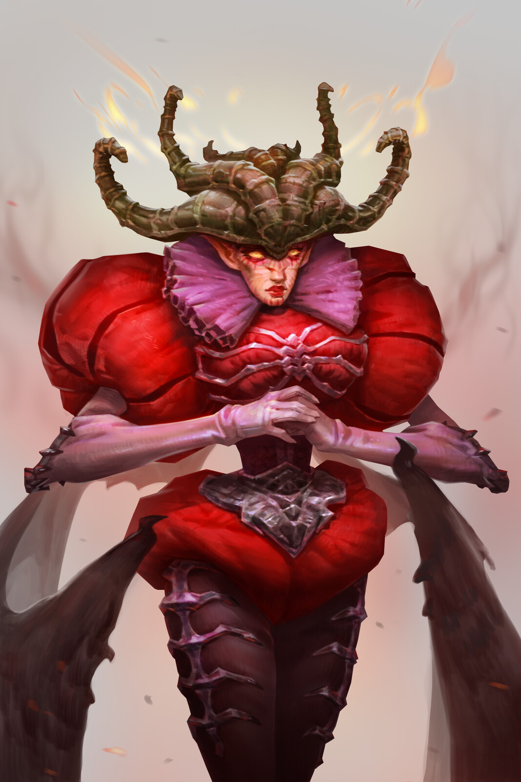 Artstation The Baroness Of The Legion Of The Damned Disciples 2 Fan Art Denis Rootski