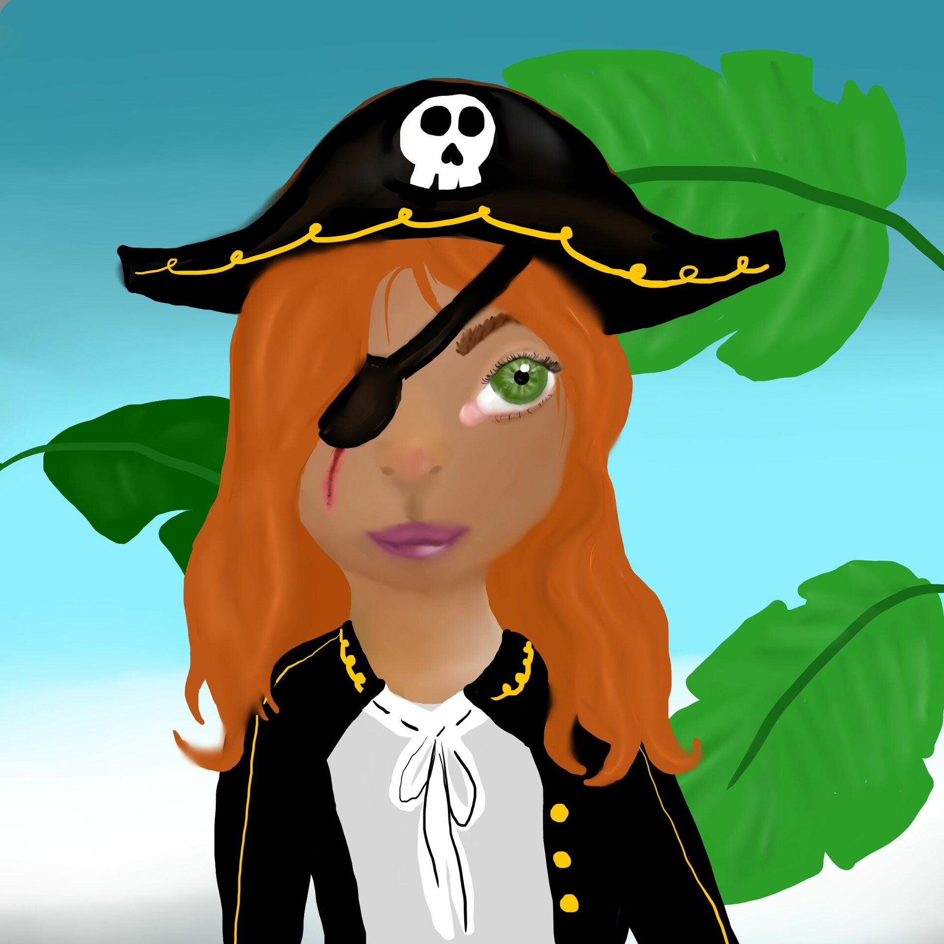 ArtStation - pirate girl