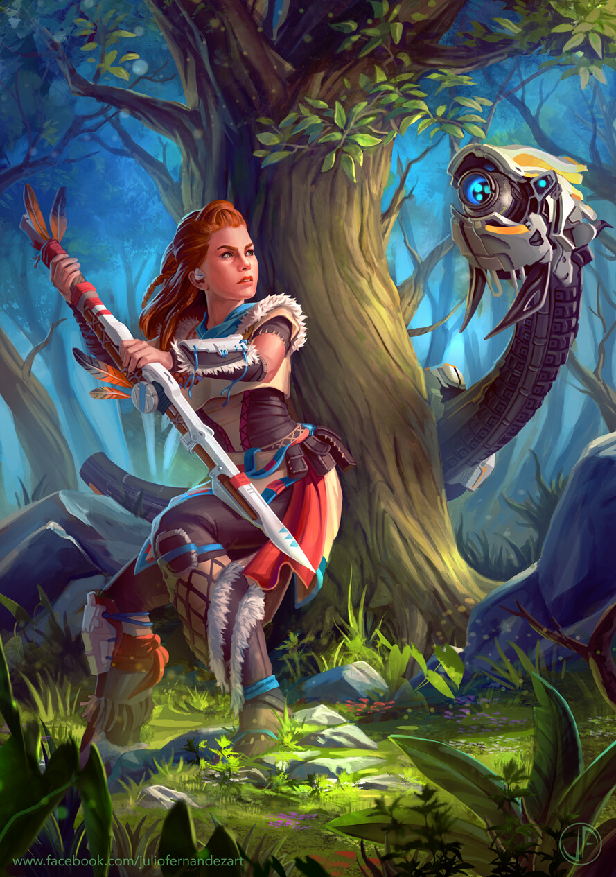 Horizon zero dawn fan clearance art
