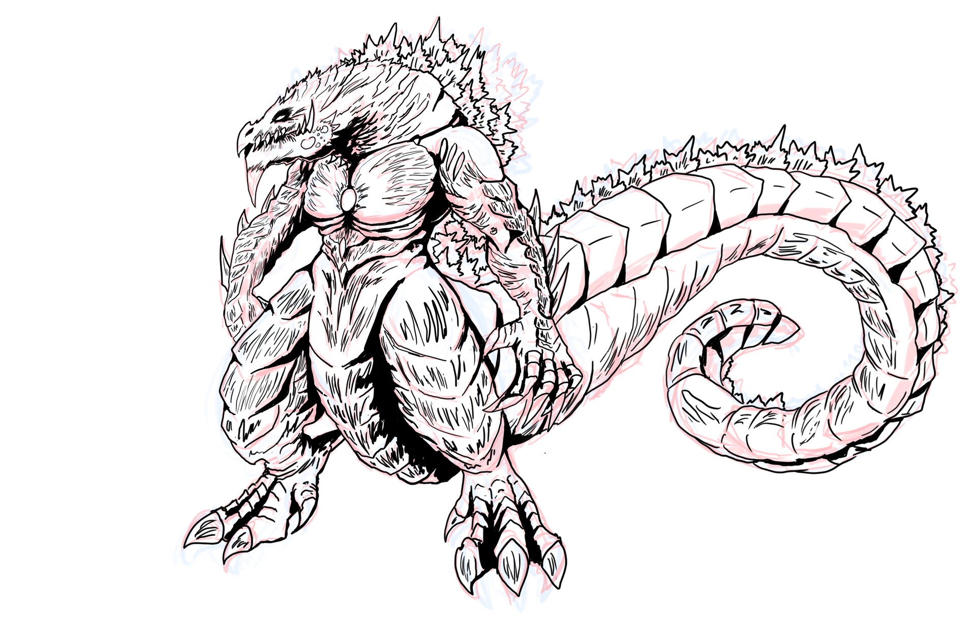 Christian Mack - Dreamworks : Godzilla king of the Universe