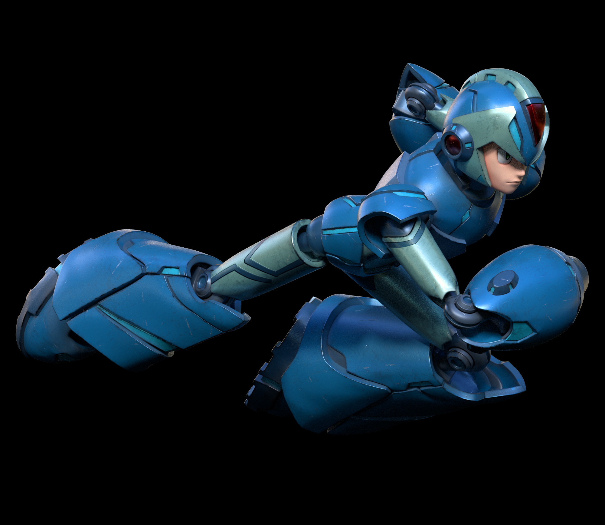Artstation Mega Man X Fan Art