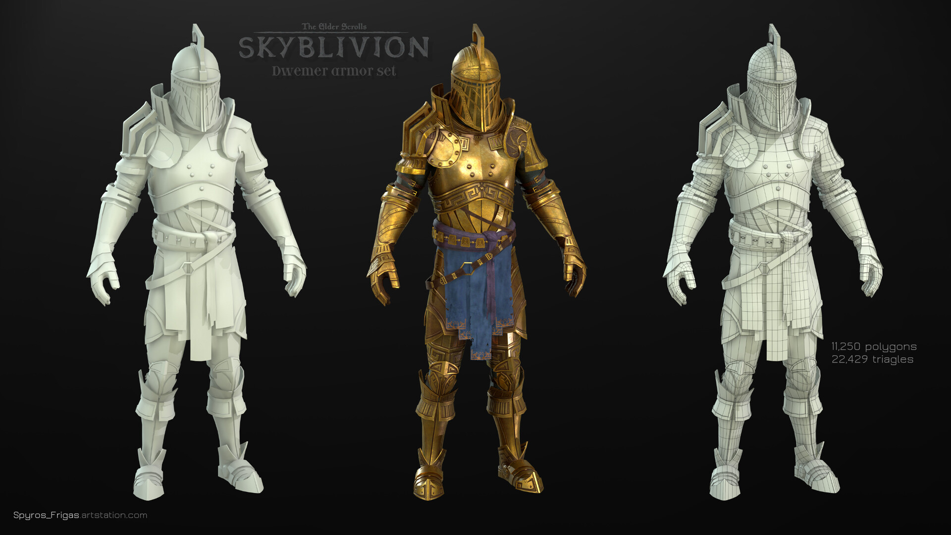 Spyros Frigas - Dwemer Armor Set