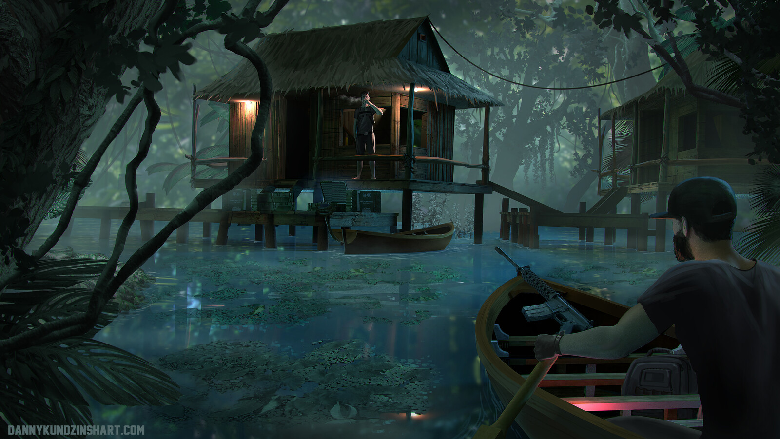swamp cabin