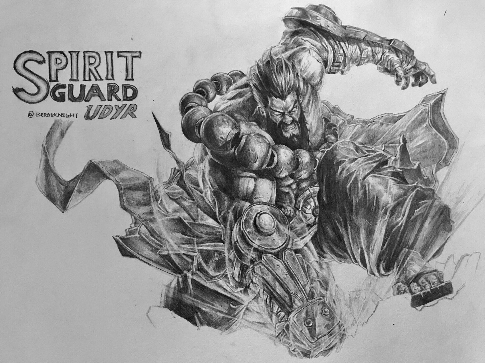 Artstation Splash Art Rework Udyr vrogue.co