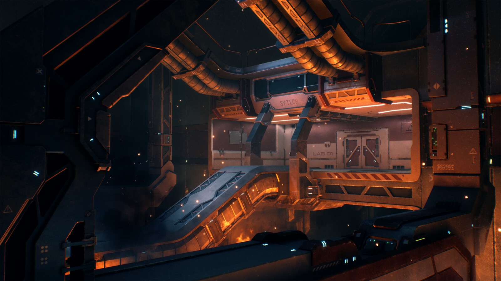 SYTECH Hangar // Unreal Engine 4