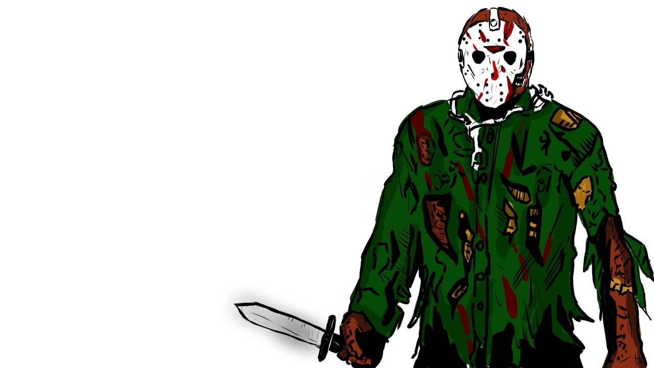 Artstation Jason Voorhees Part 7 Quentin Dominguez