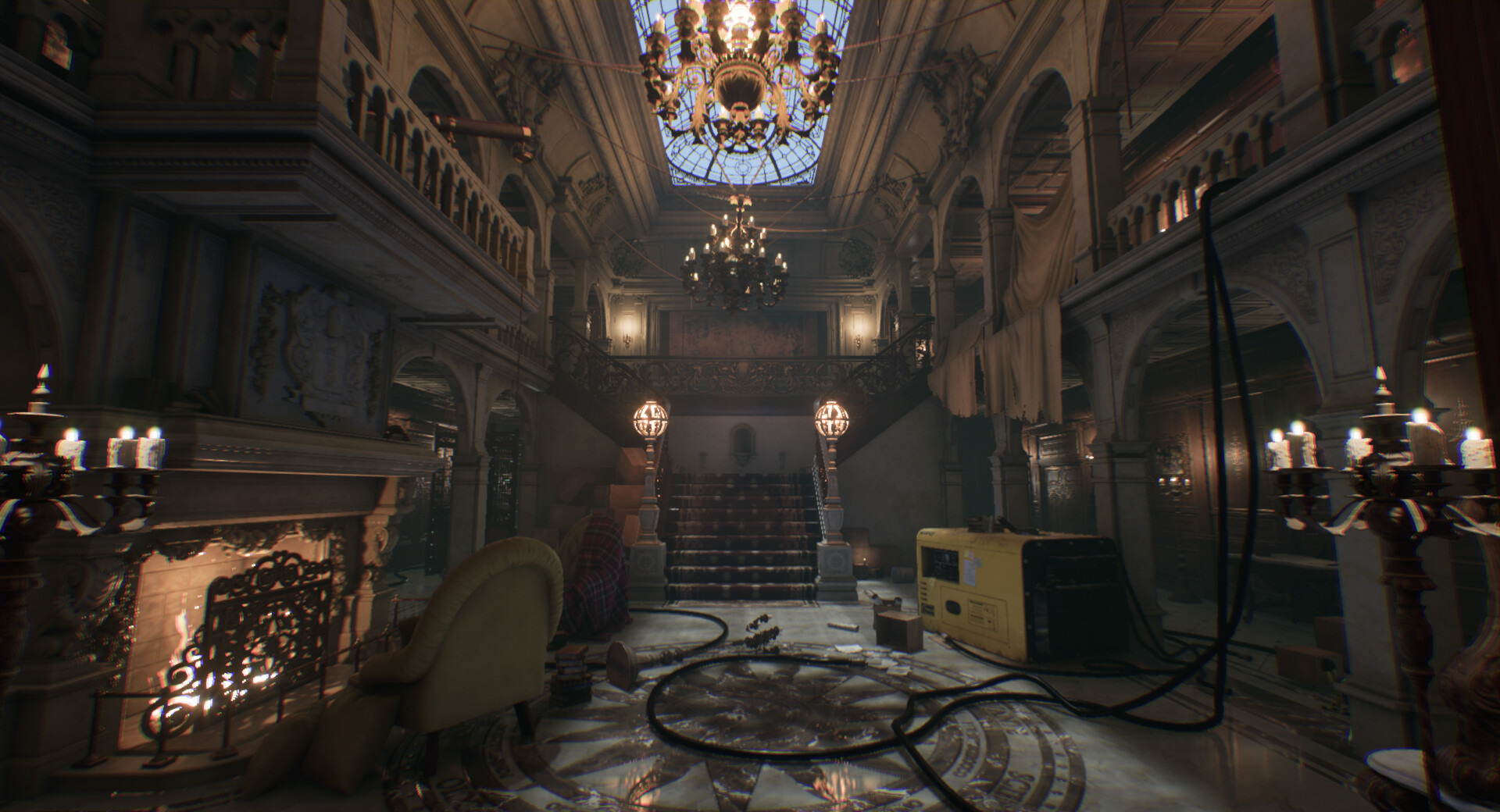 ArtStation - Lara Croft's Mansion, Fan Art, JEON JIN SU
