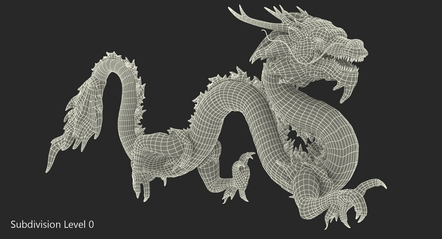Artstation Chinese Dragon 3d Model Andrey Simonenko 3d chinese dragon models are ready for animation, games and vr / ar projects. chinese dragon 3d model andrey simonenko