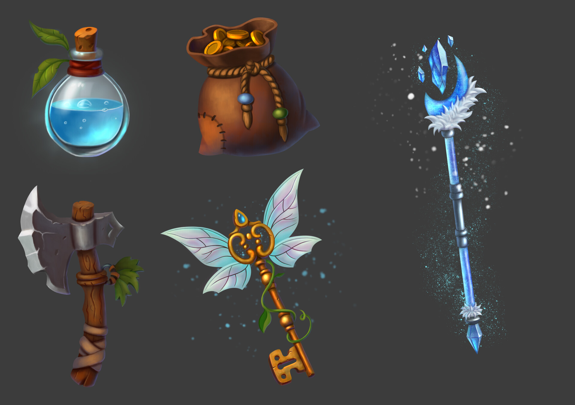 ArtStation game props