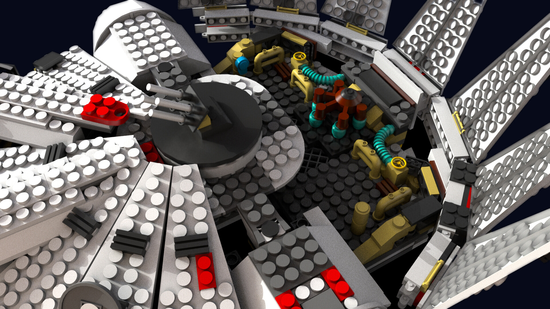 Lego millennium falcon clearance original trilogy edition