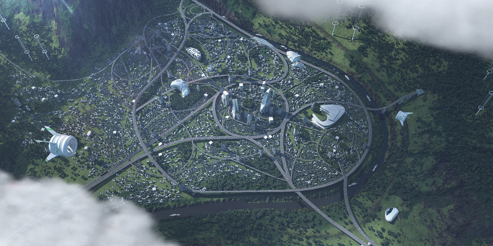Metropia 2042 | Future City Design