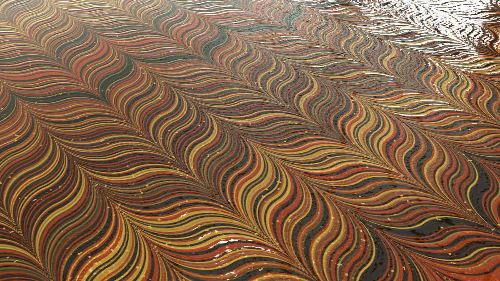  Marbling material has tons of parameters.