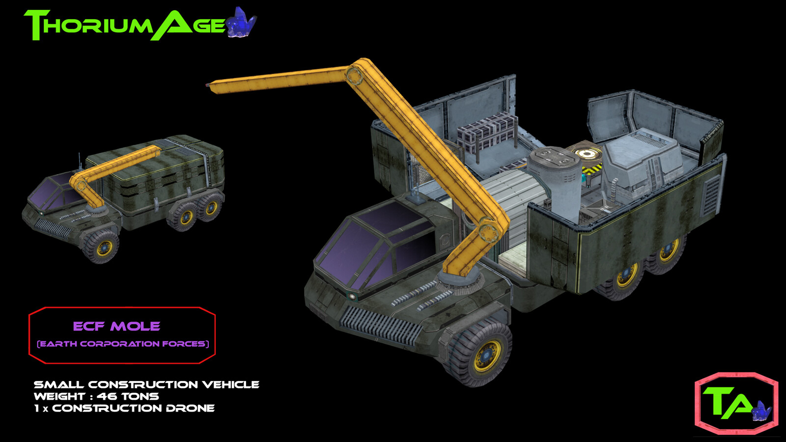 Small Construction Vehicle
