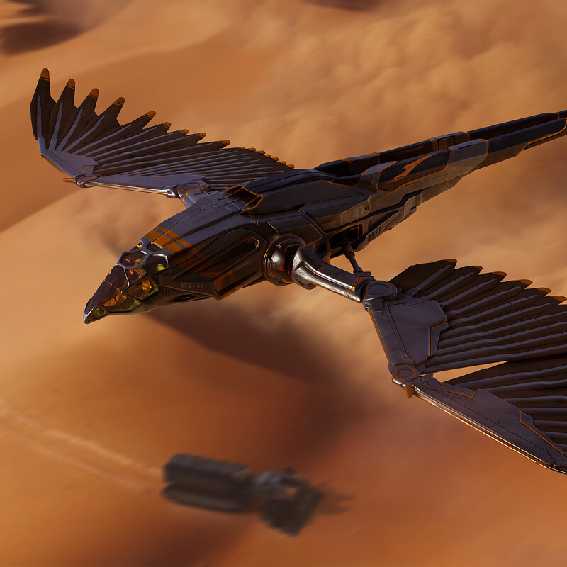 Dune: Ornithopter - Keyframe