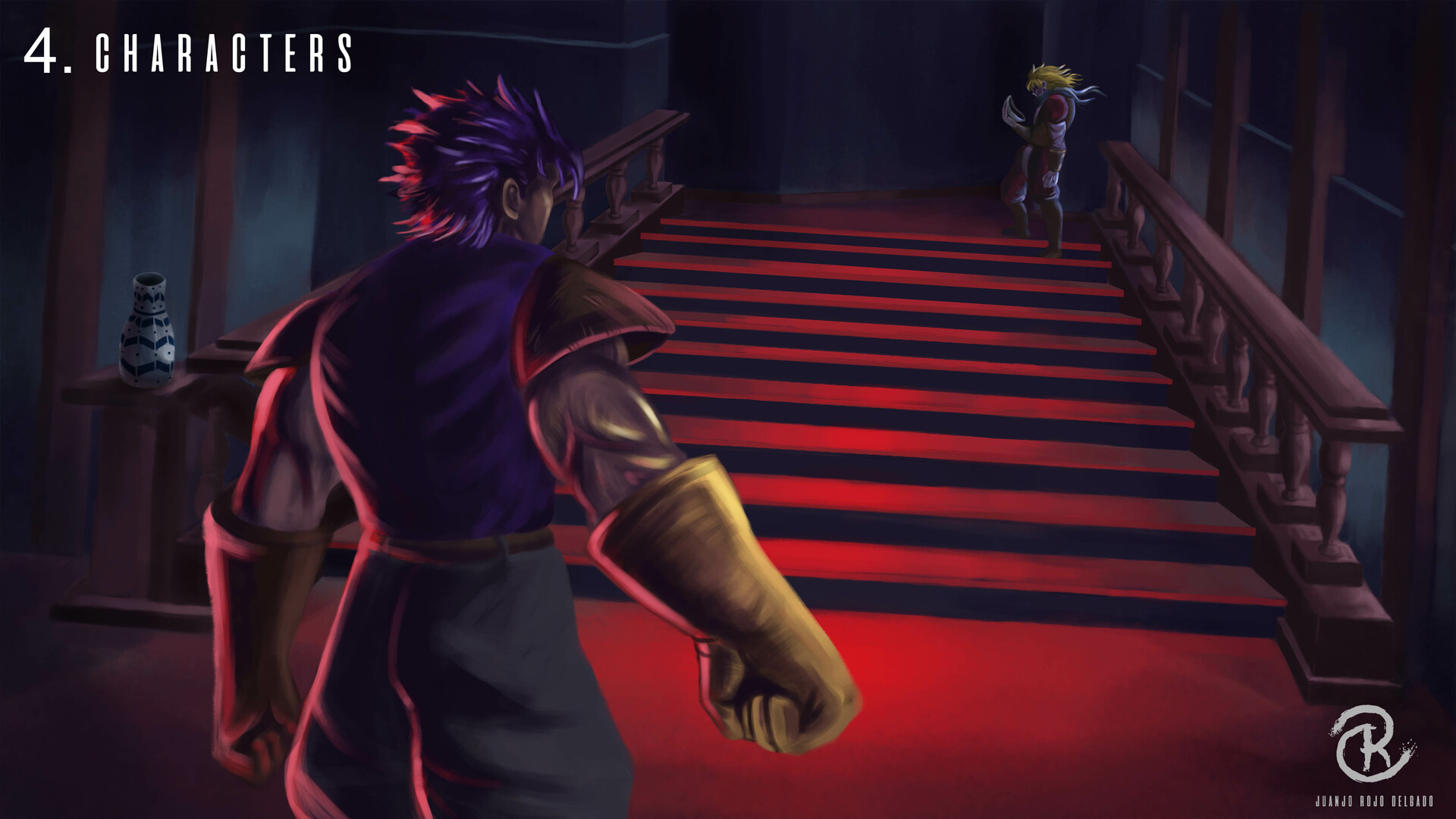 Artstation Jojo S Bizarre Adventure Phantom Blood Juanjo Rojo