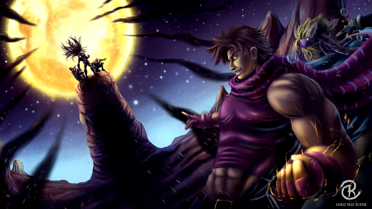 Artstation Jojo S Bizarre Adventure Battle Tendency Juanjo Rojo Delgado