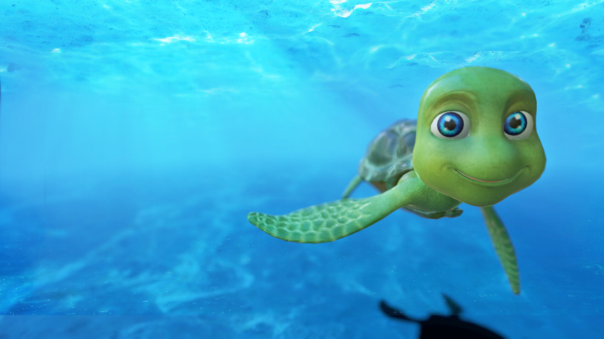 ArtStation - cartoon sea turtle