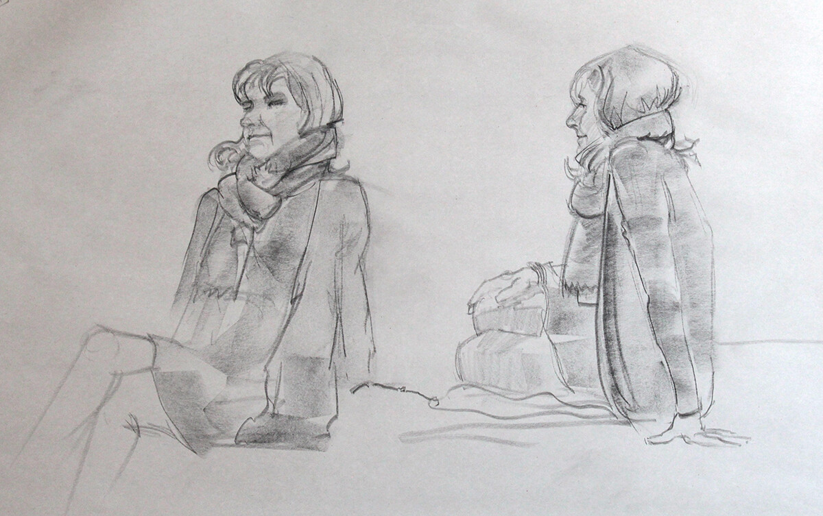 Sketches from life (mars)