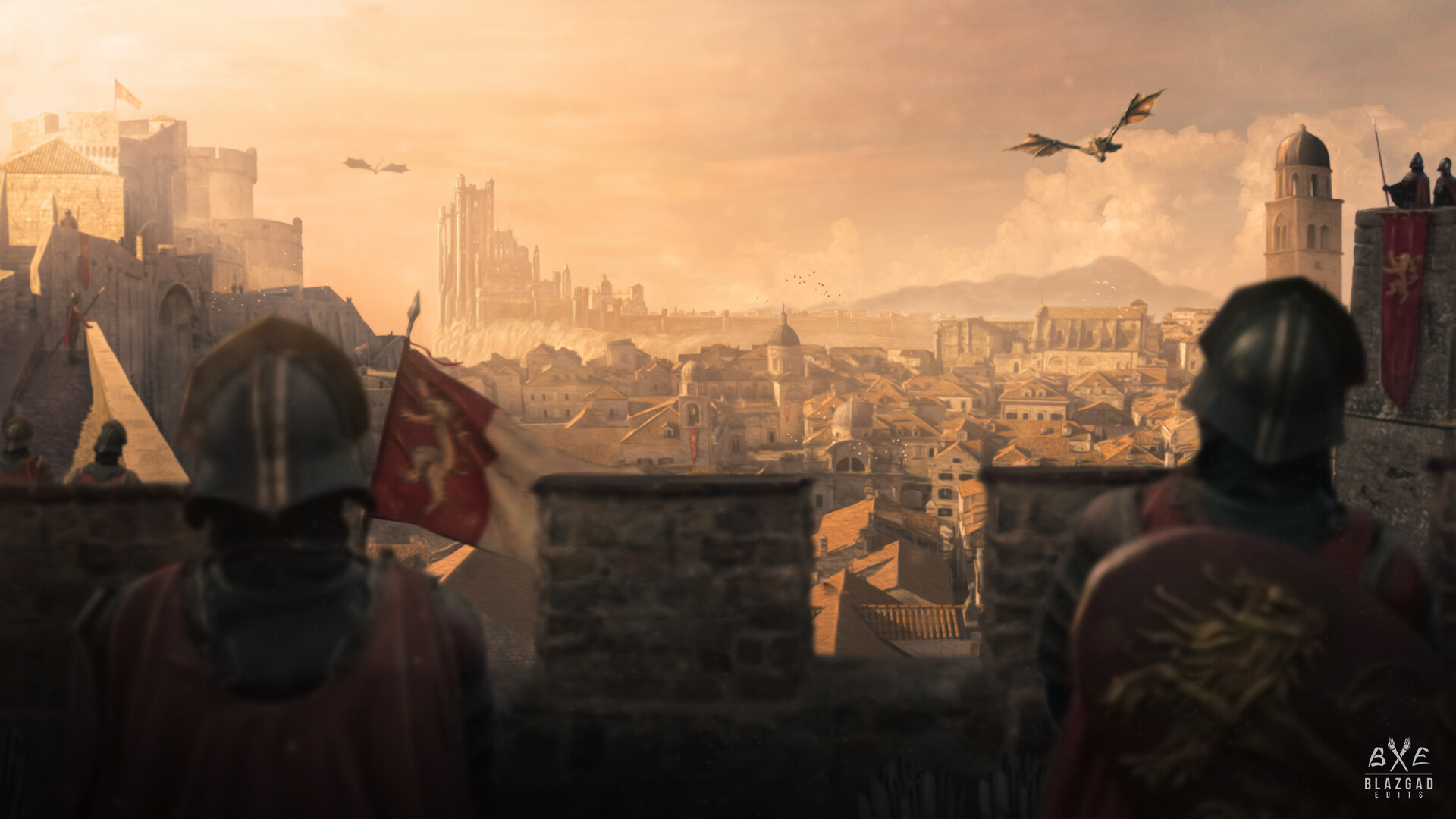 ArtStation Game of Thrones King's Landing Fanart (Environment Concept