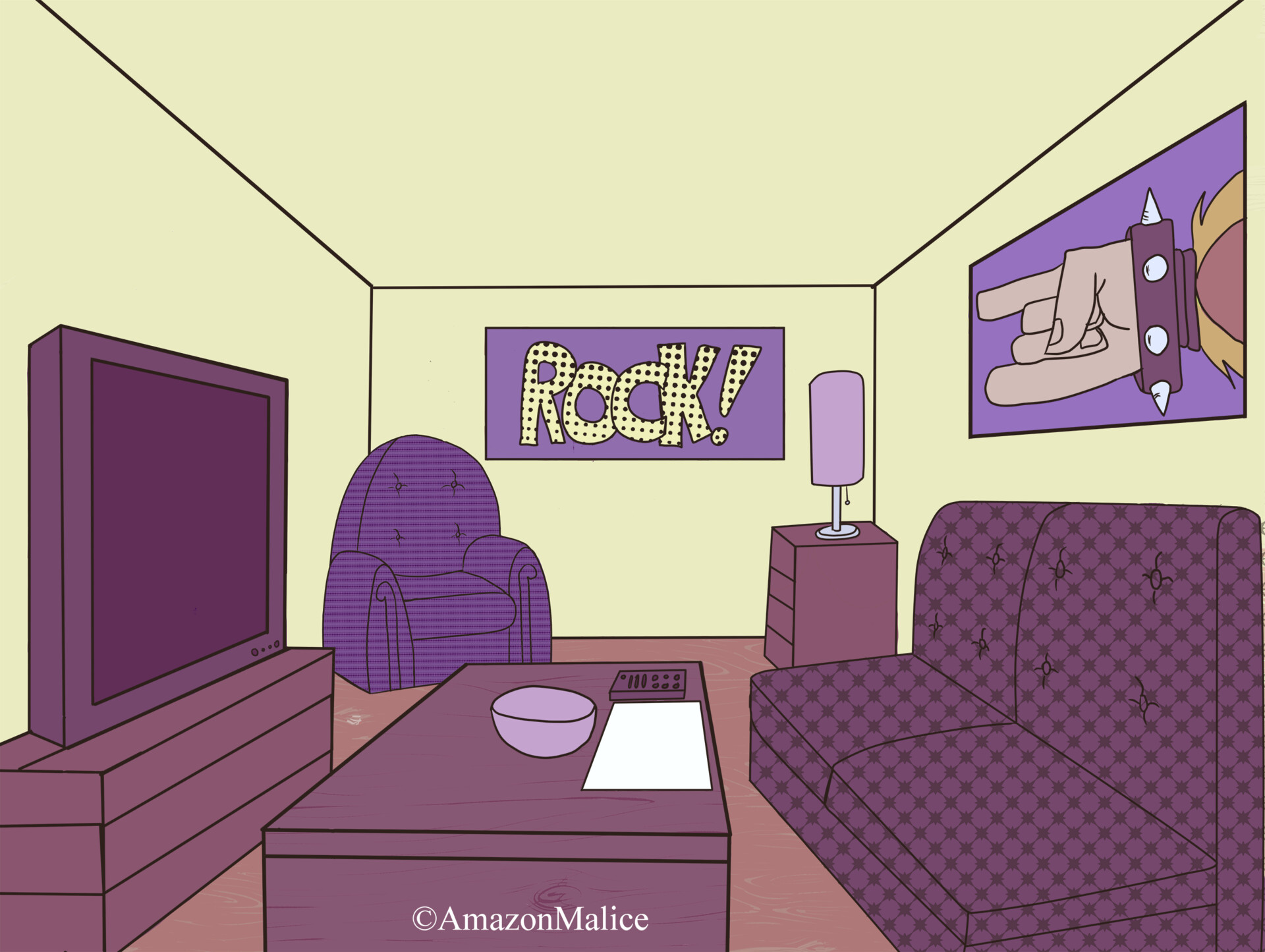 Kathleen MacIntyre - A rockin living room aesthetic
