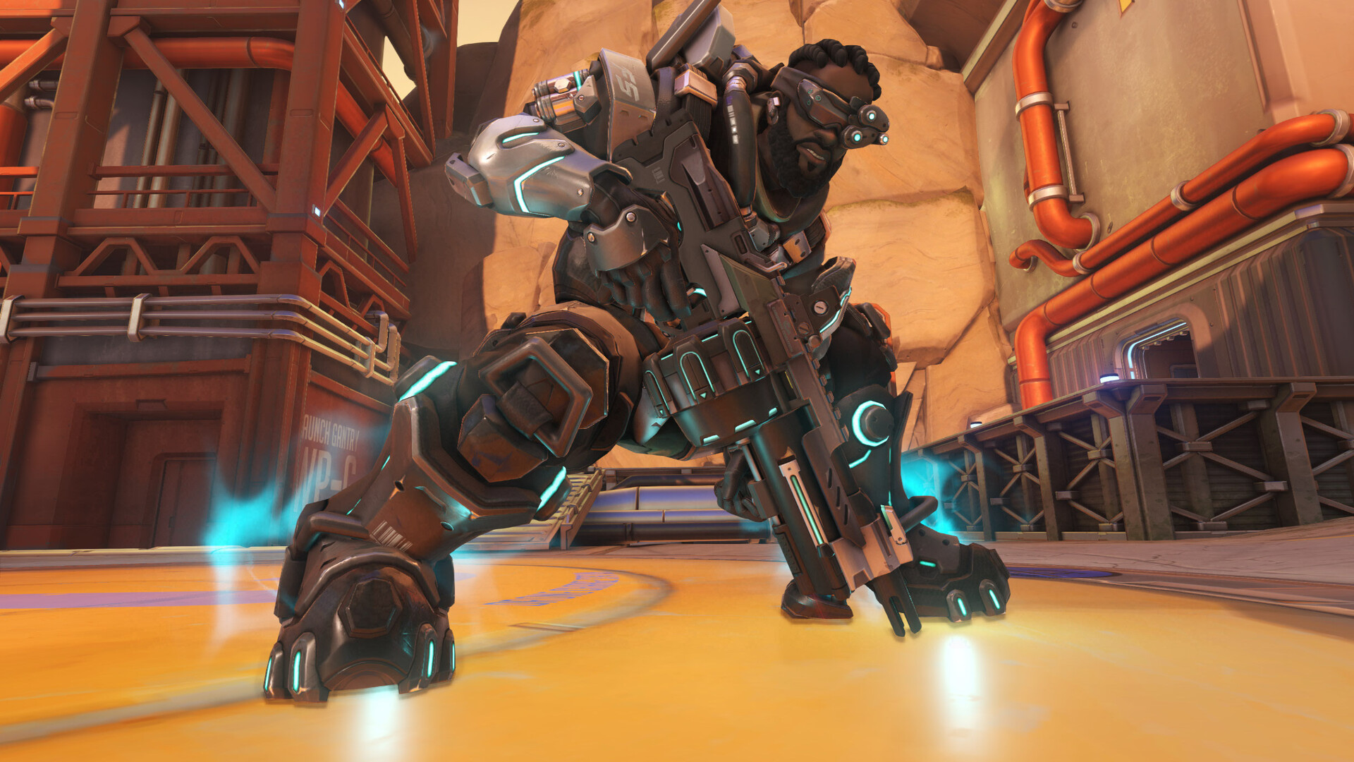 Artstation Overwatch Baptiste Spec Op Desert Op