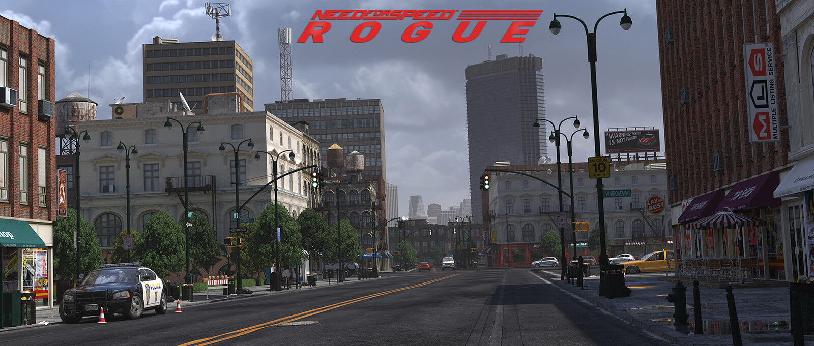 Need for Speed Rogue (Americana-styled city)