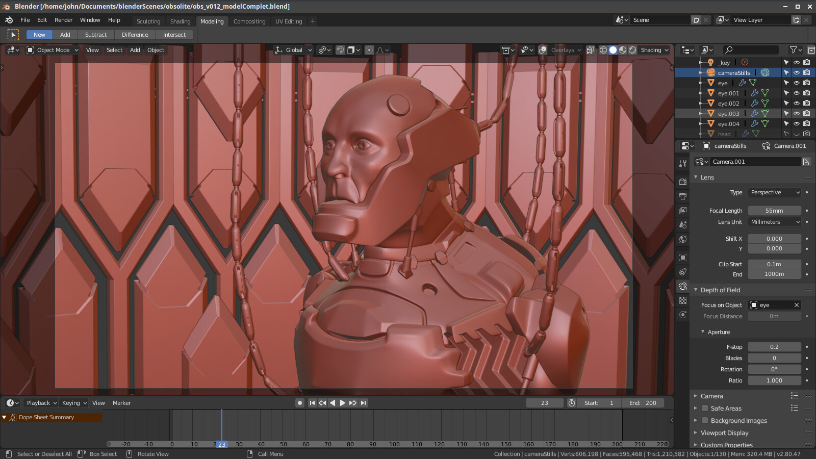 Here’s the model without textures
