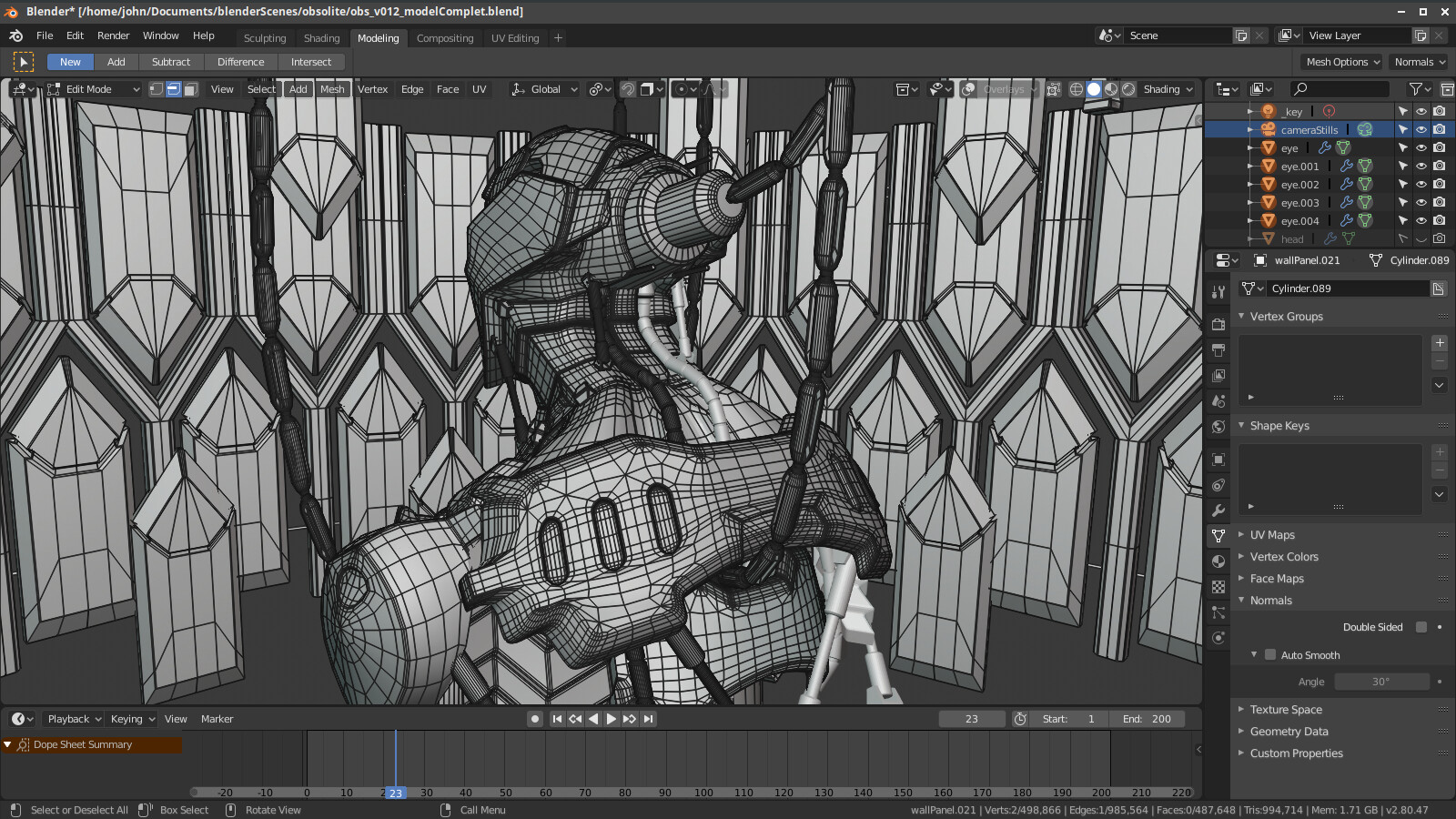 More wireframe 