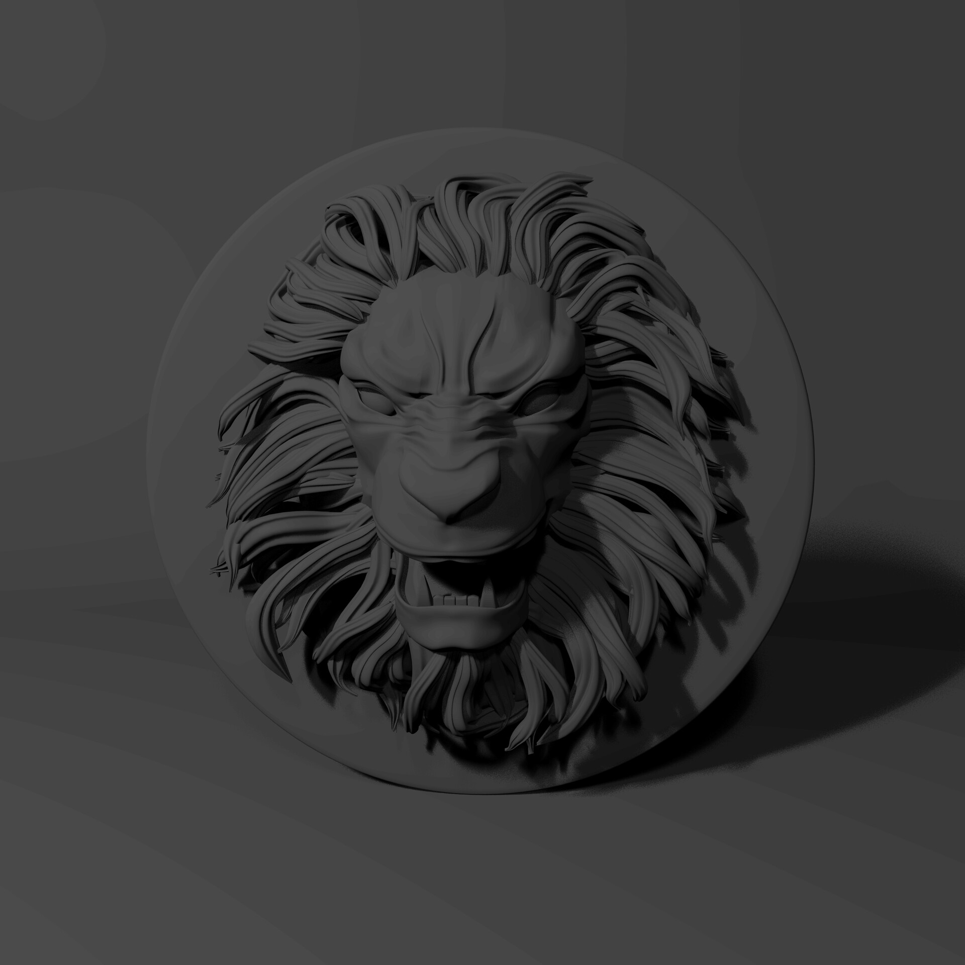 Artstation Narasimha Swami Head Model 3d Siddharth