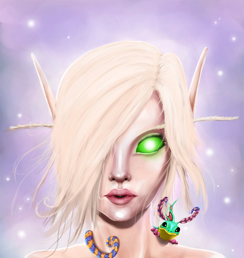 ArtStation - Blood Elf