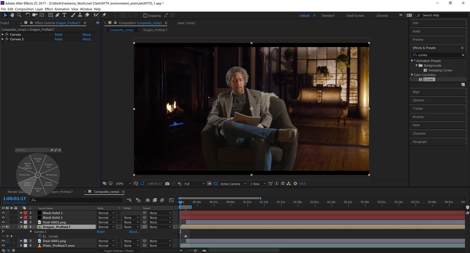 Final compositing