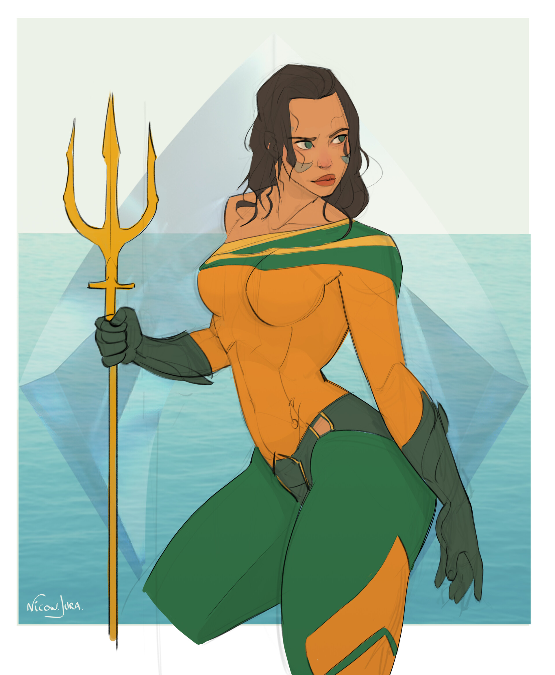 ArtStation - Aquawoman