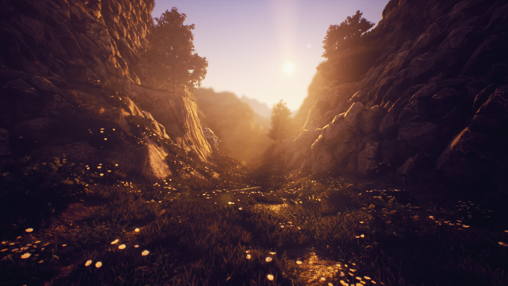 Энджин. Атмосферные живые обои на ПК. Фон арт Unreal engine. Красивый рабочий стол Unreal engine. Волпейпер энджин.