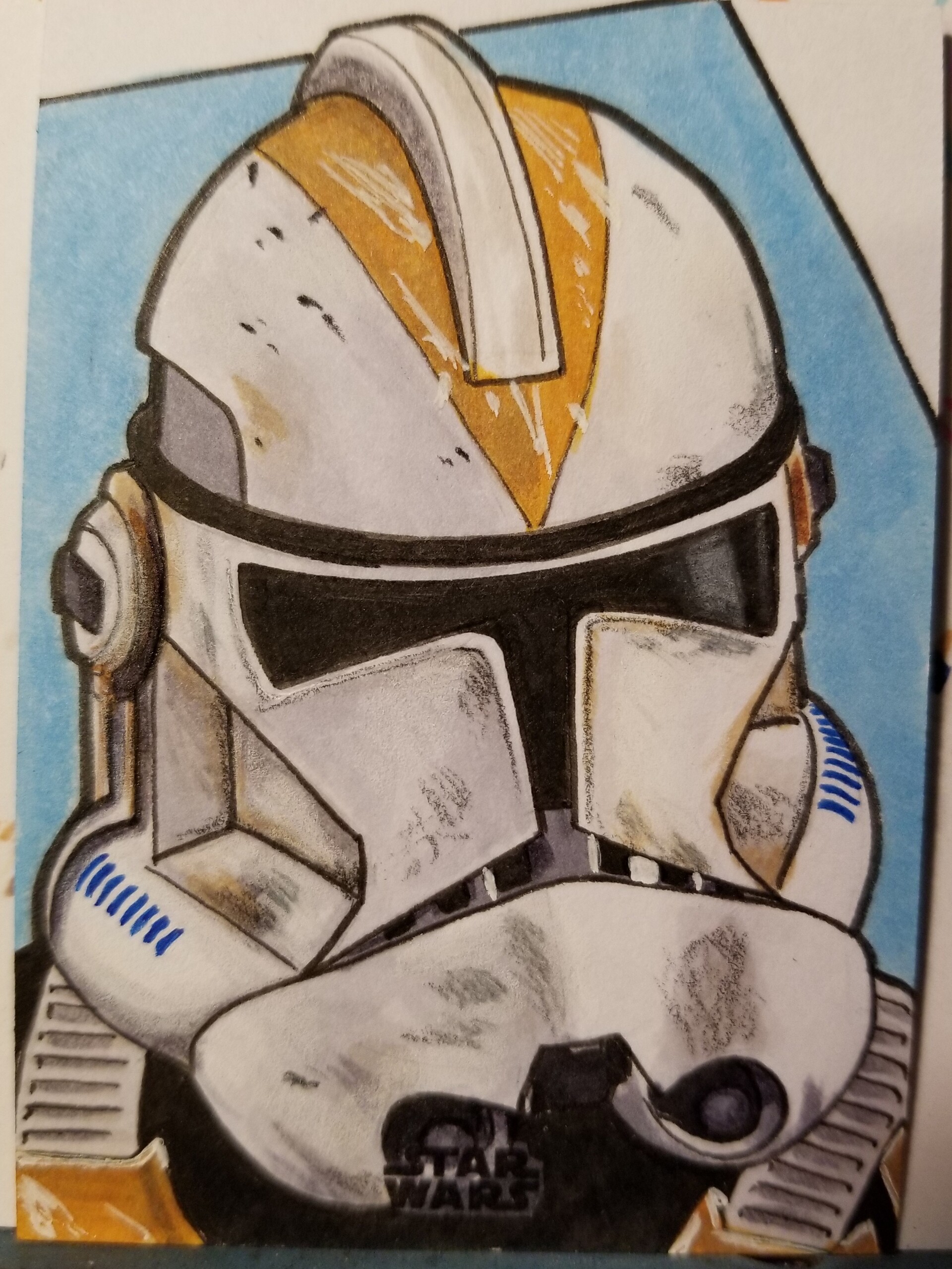 Artstation Topps Star Wars Finest 2018 212th Attack