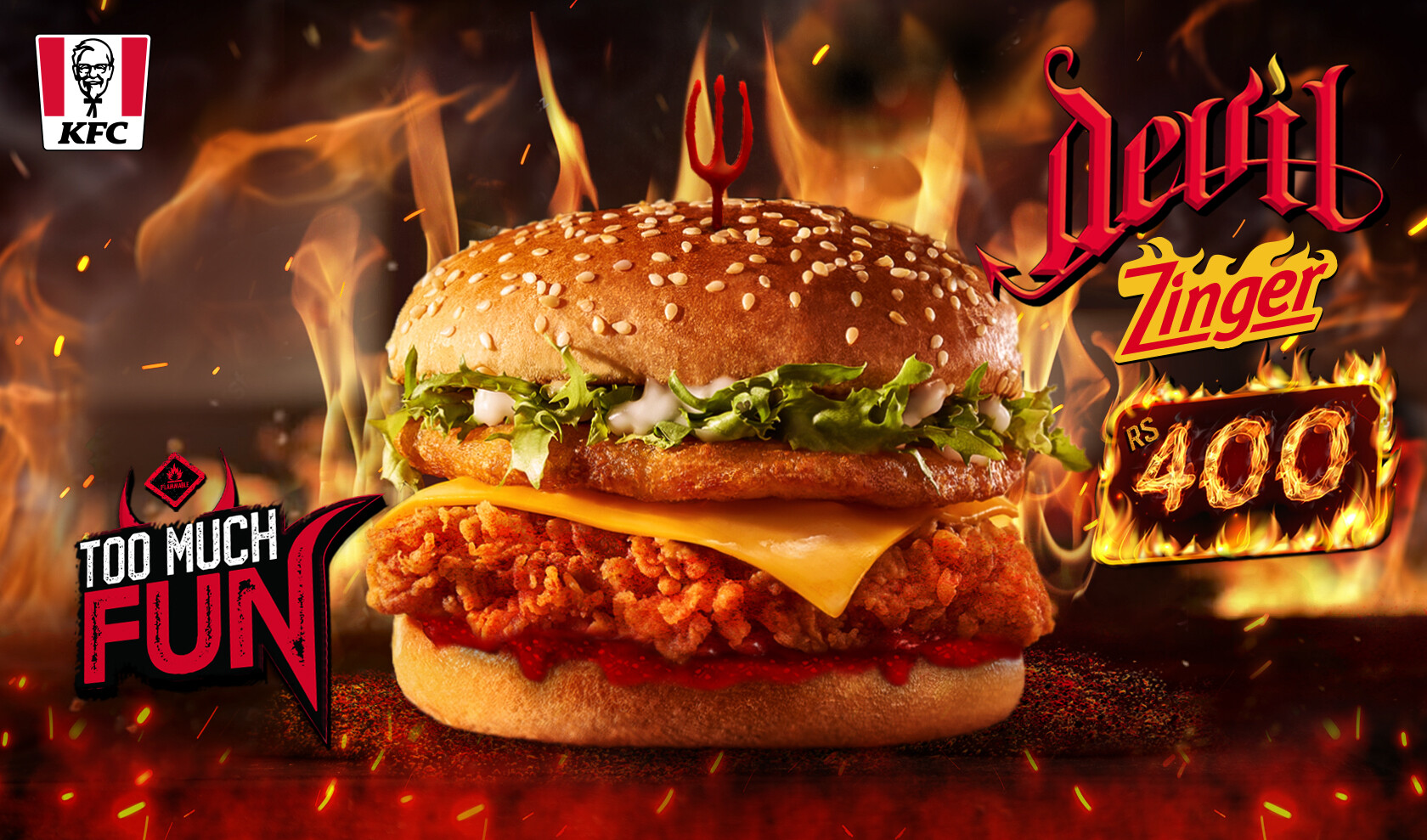 Mohammad Nidal Khan - KFC - Devil Zinger & Devil Wings | Key