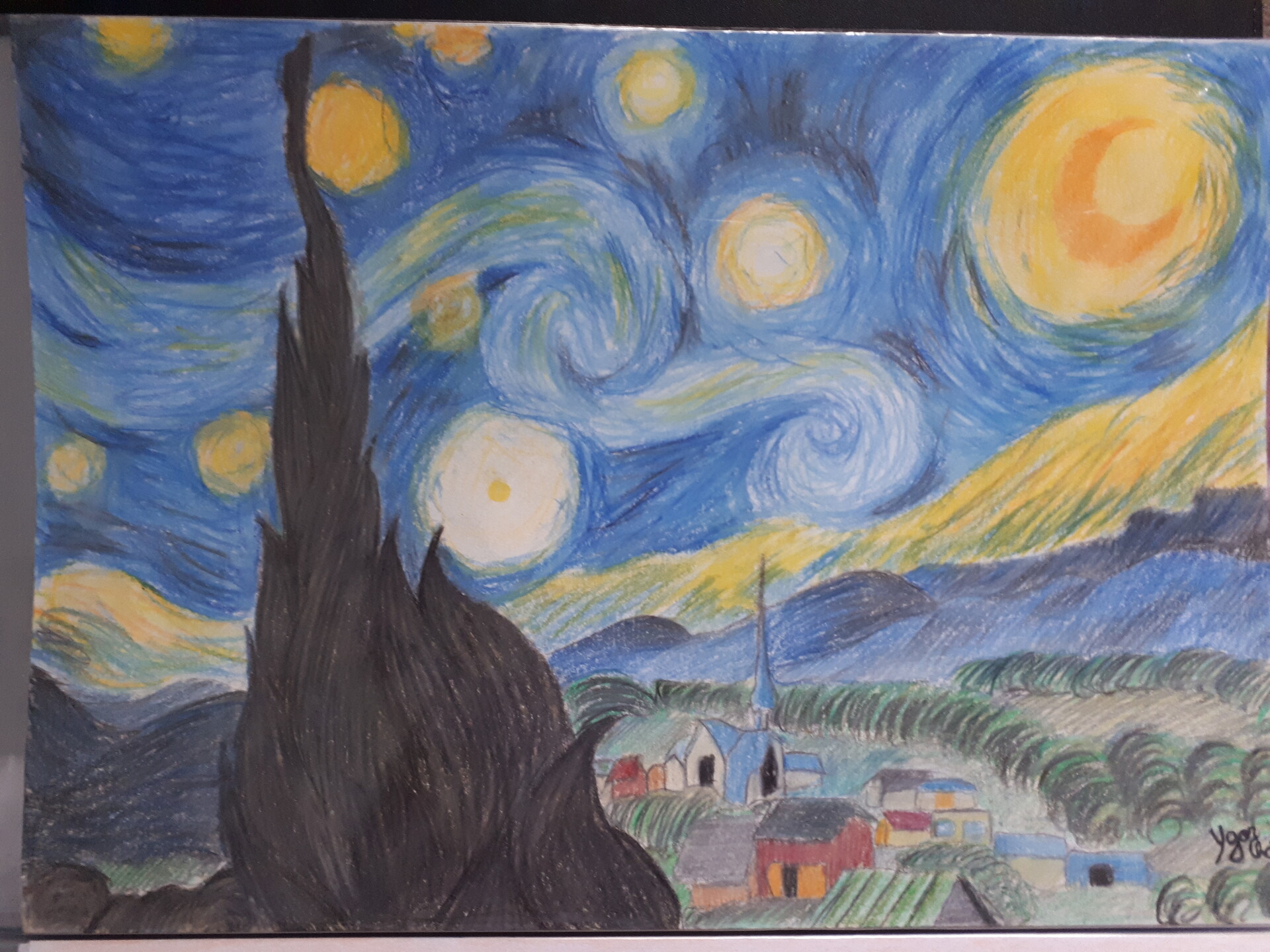 Ygor Chaves Noite Estrelada Do Van Gogh Ygor Chaves Noite Estrelada Do Van Gogh