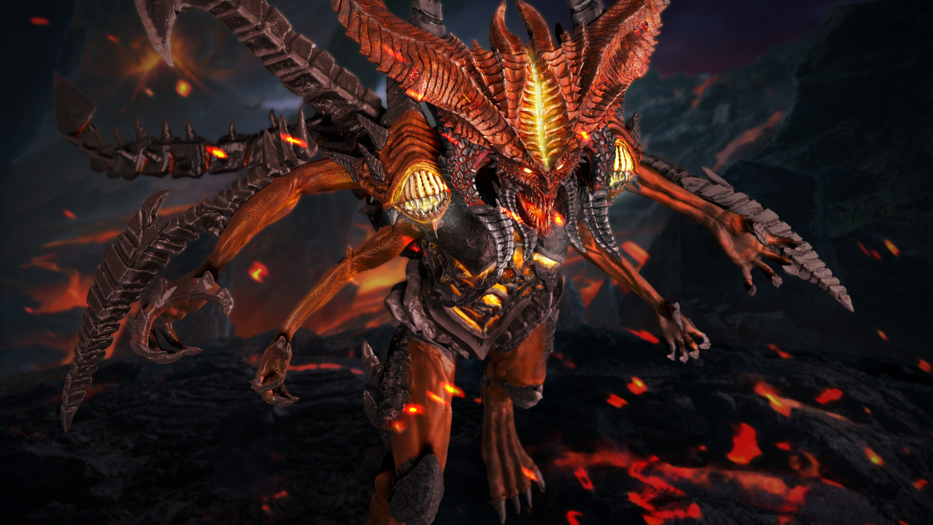 artstation diablo sculpt benedict khoo