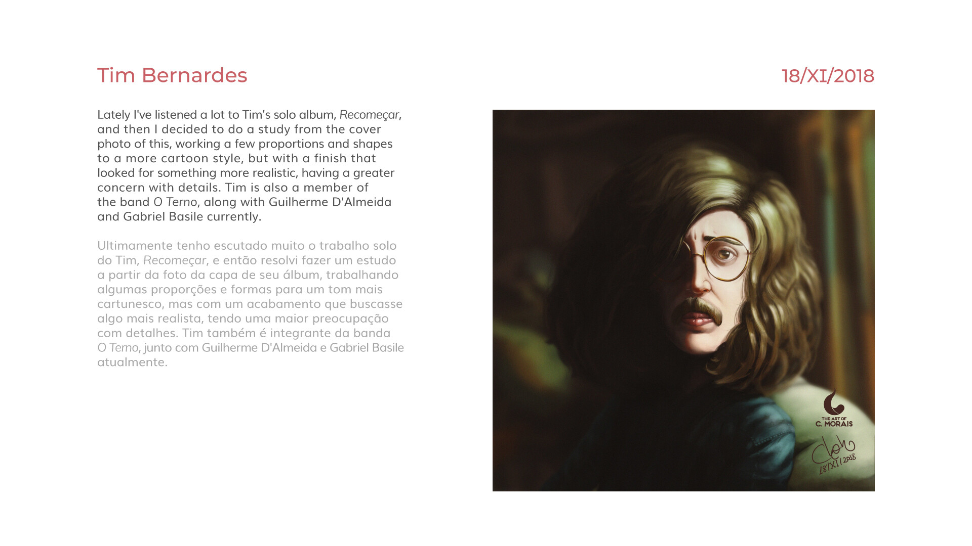 Artstation Tim Bernardes Study Cleon Morais