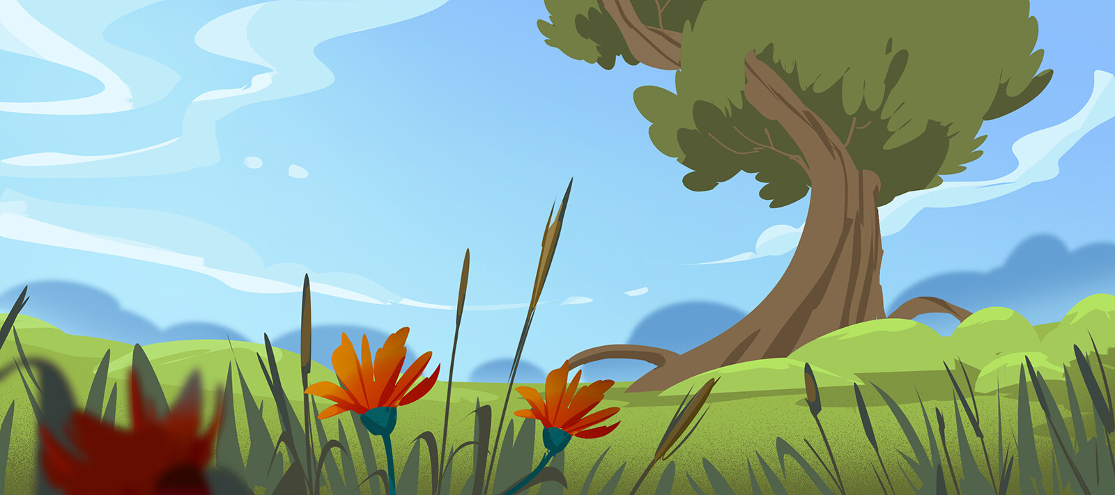 John Paul - 2D game or animation background