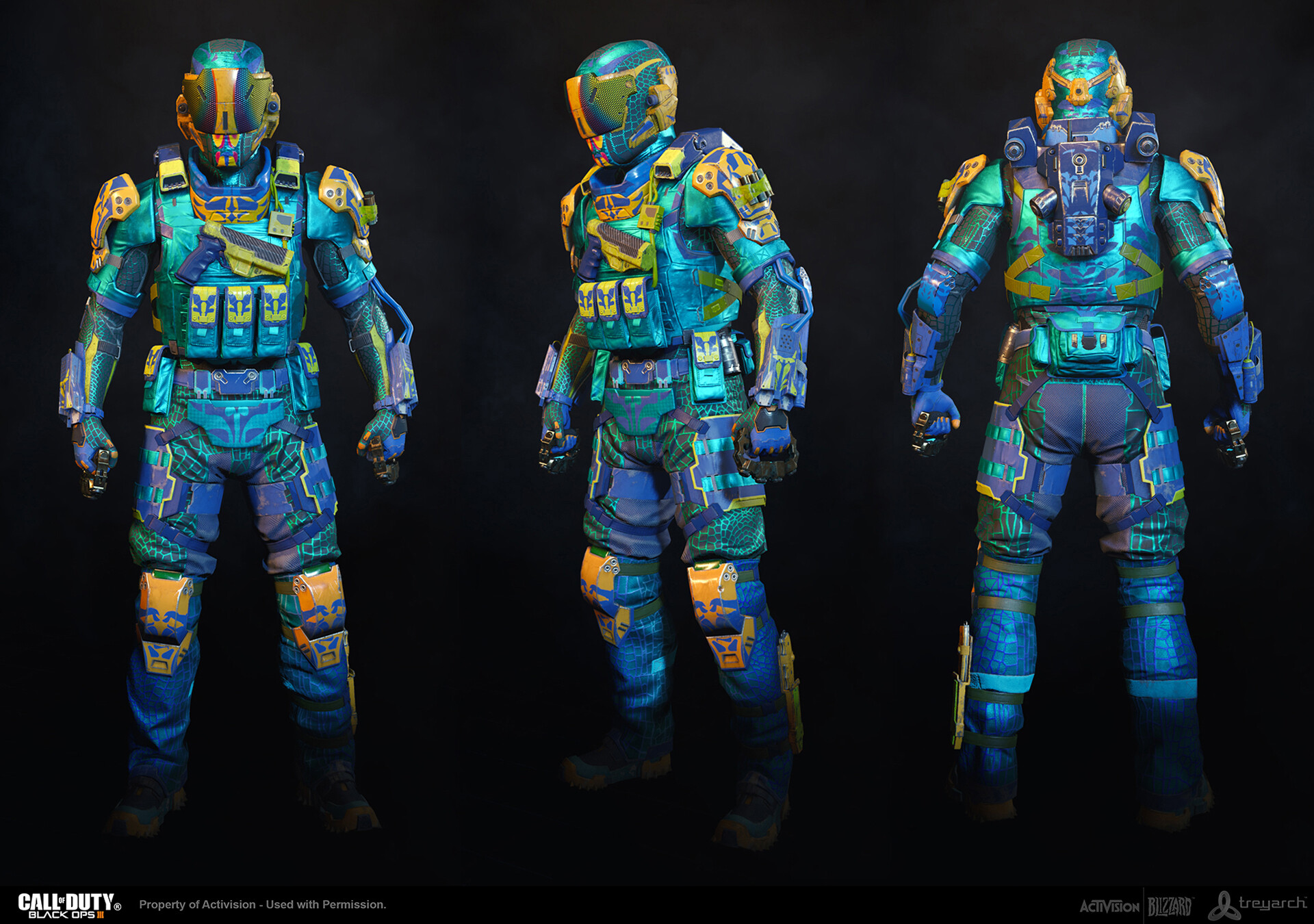Artstation Black Ops Iii Loot Character Skins Stephen Ytuarte