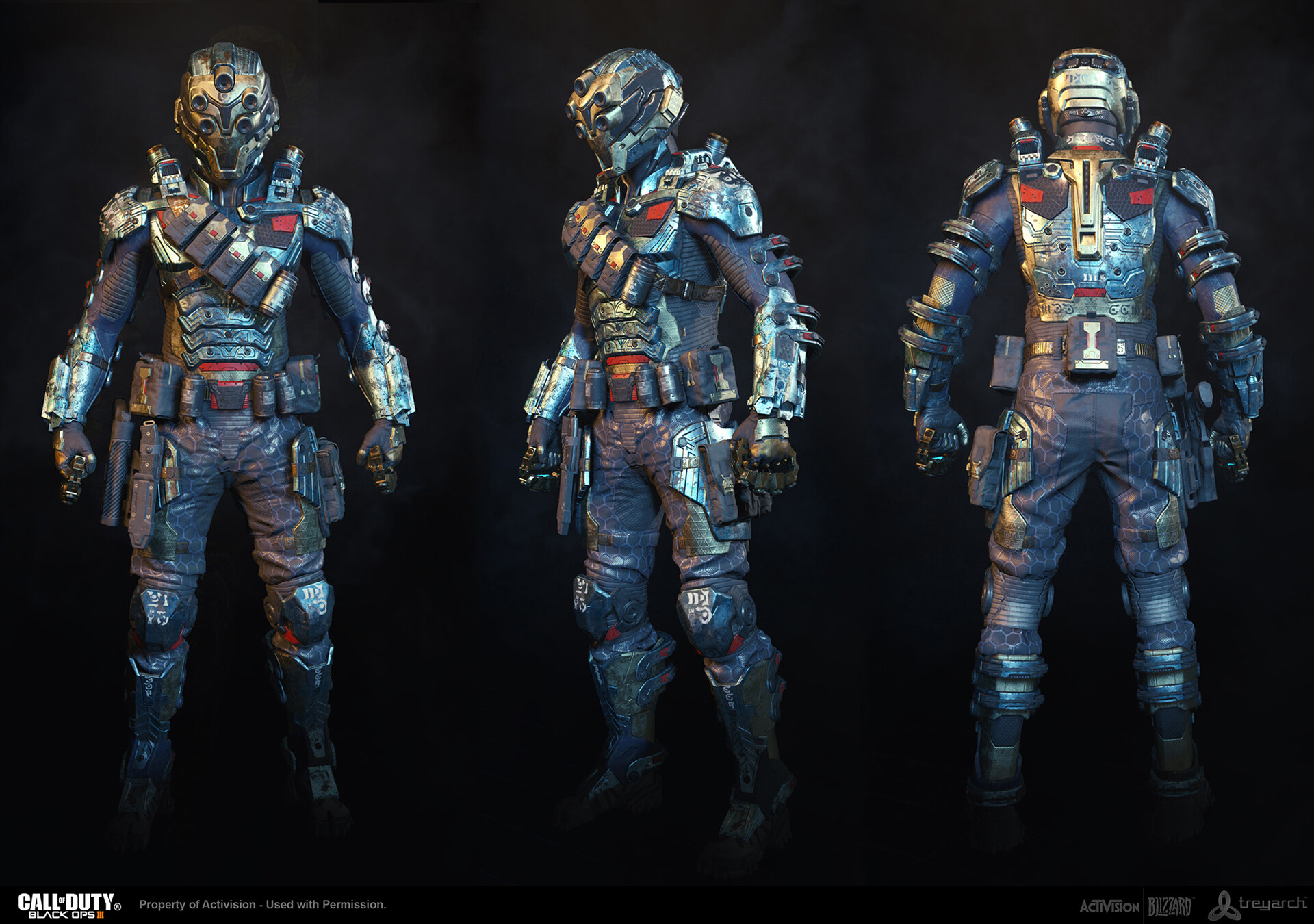 Artstation Black Ops Iii Loot Character Skins Stephen Ytuarte