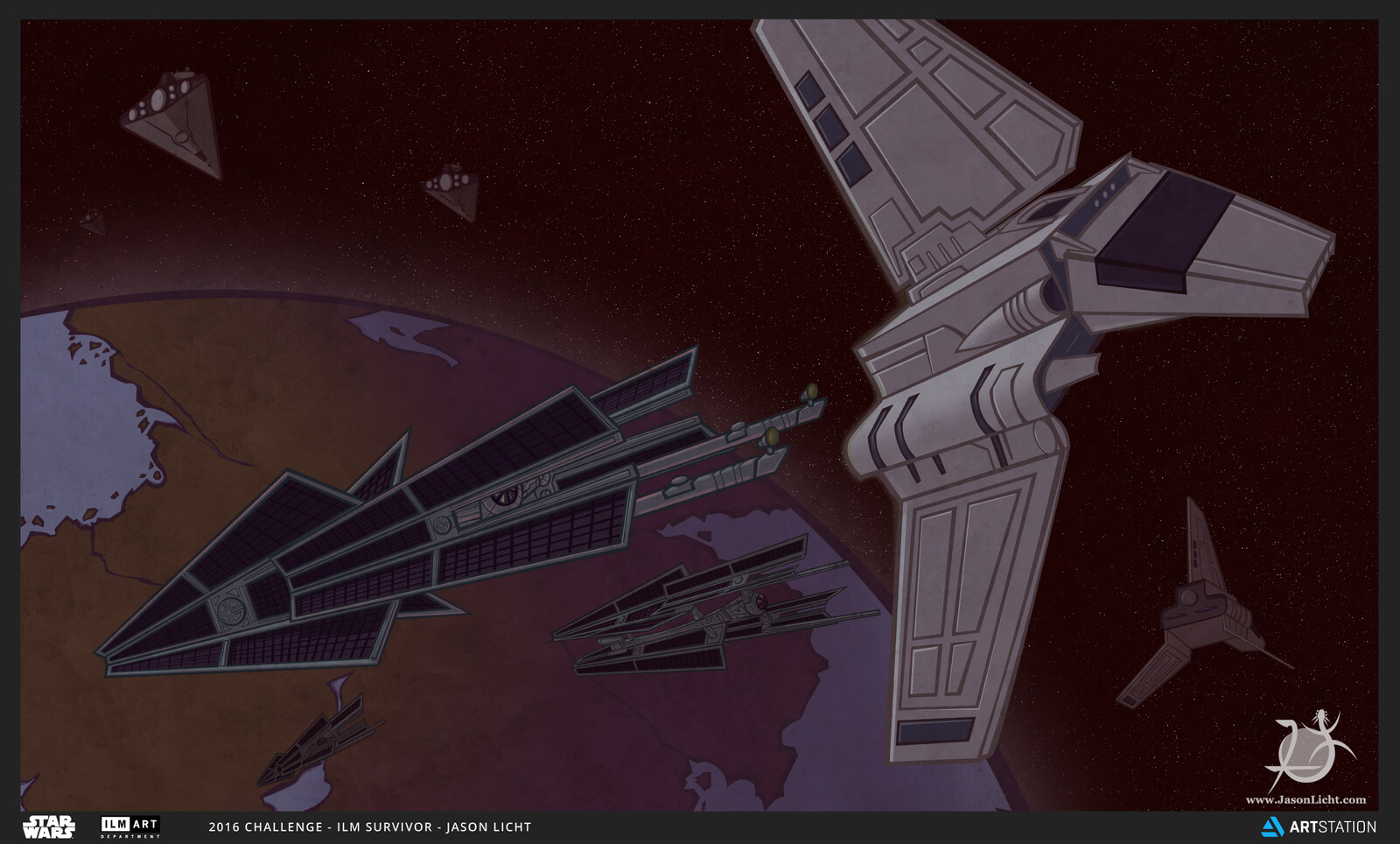 ILM Challenge - The Ride - TIE T.B.