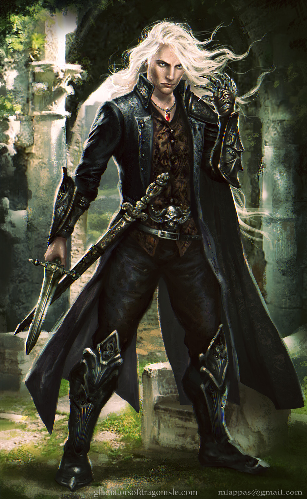 Baron Draven--Gladiators of Dragon Isle