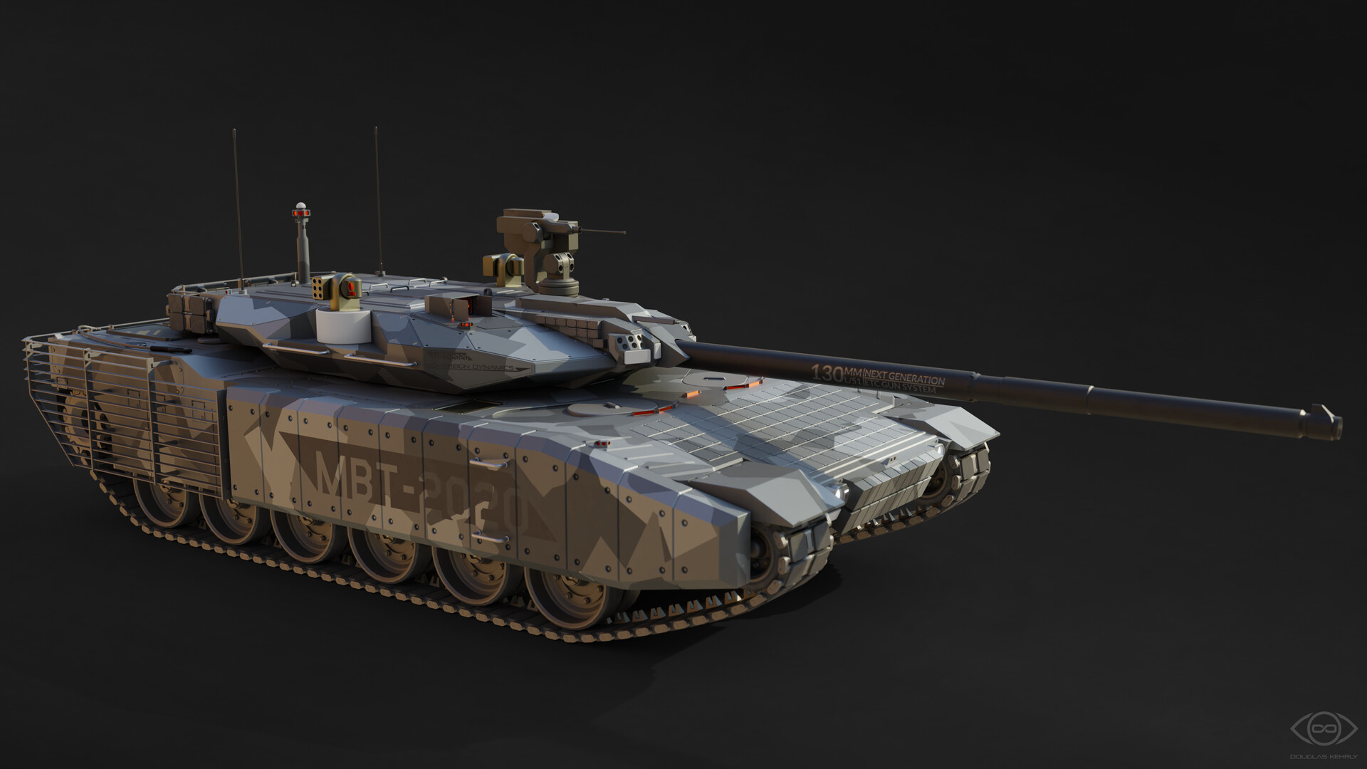 Artstation Mbt Main Battle Tank Douglas Kehrly