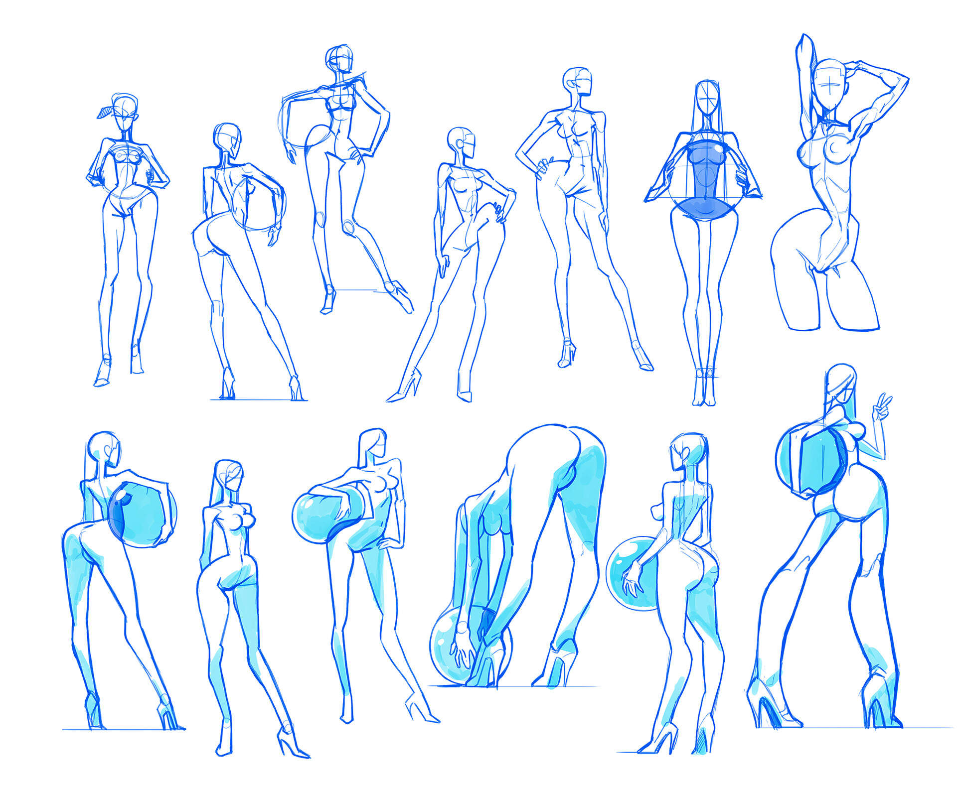 ArtStation BIMBO body study