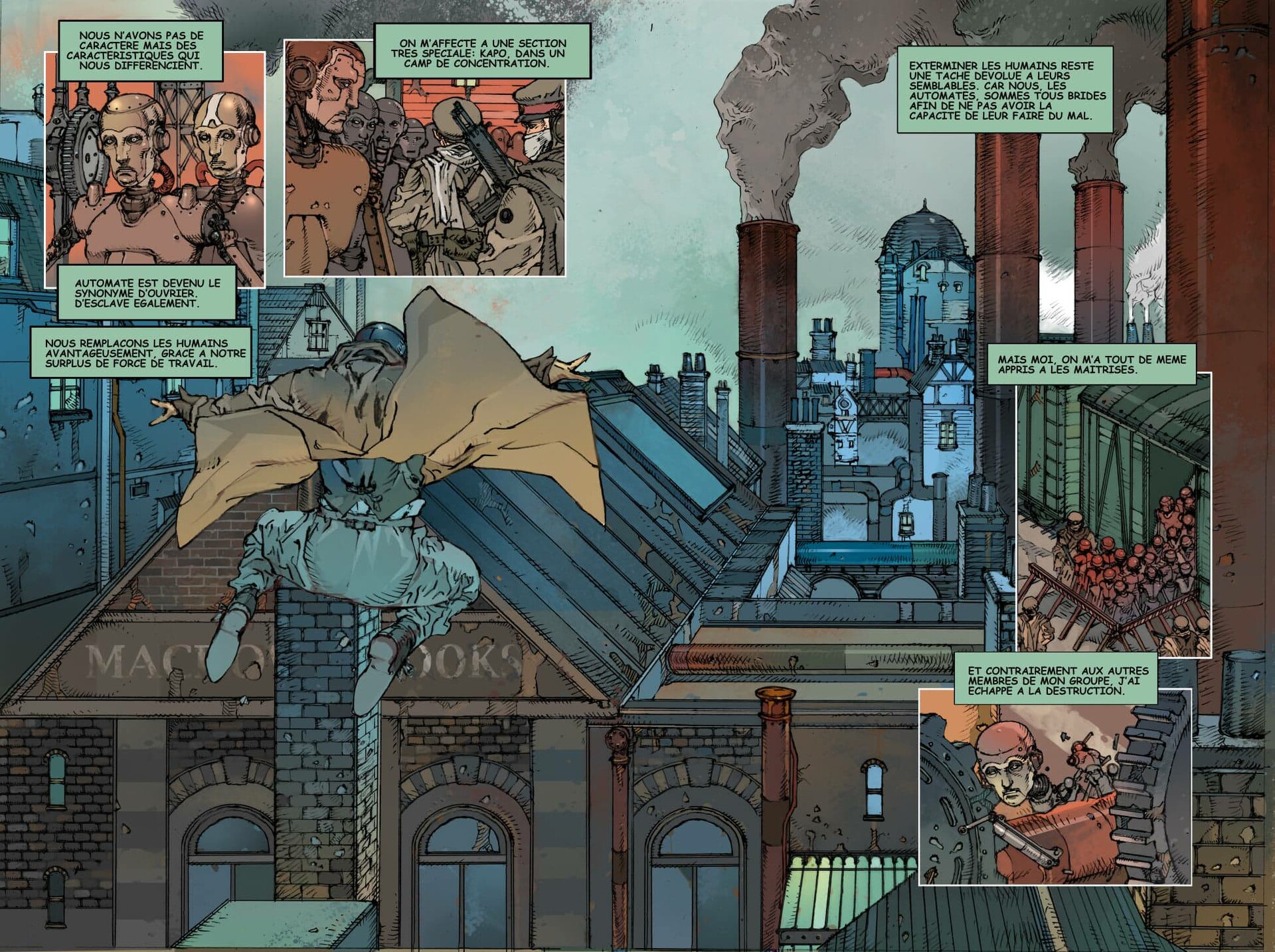 Artstation The Automaton Pages Elgo Comics