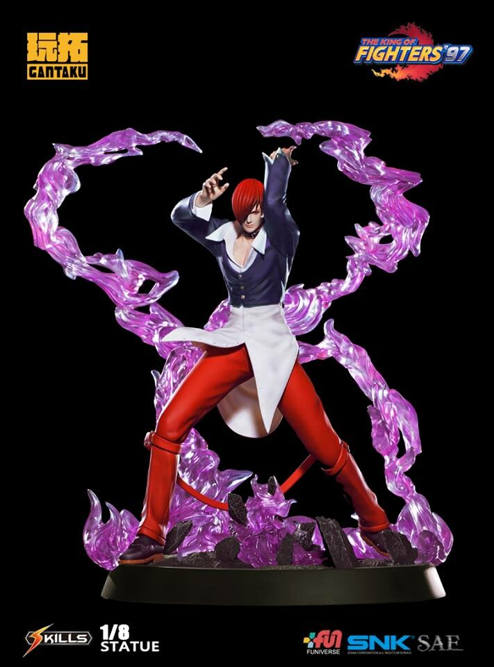 King of Fighters '97 - Iori Yagami 1/4 Scale Statue - Spec Fiction