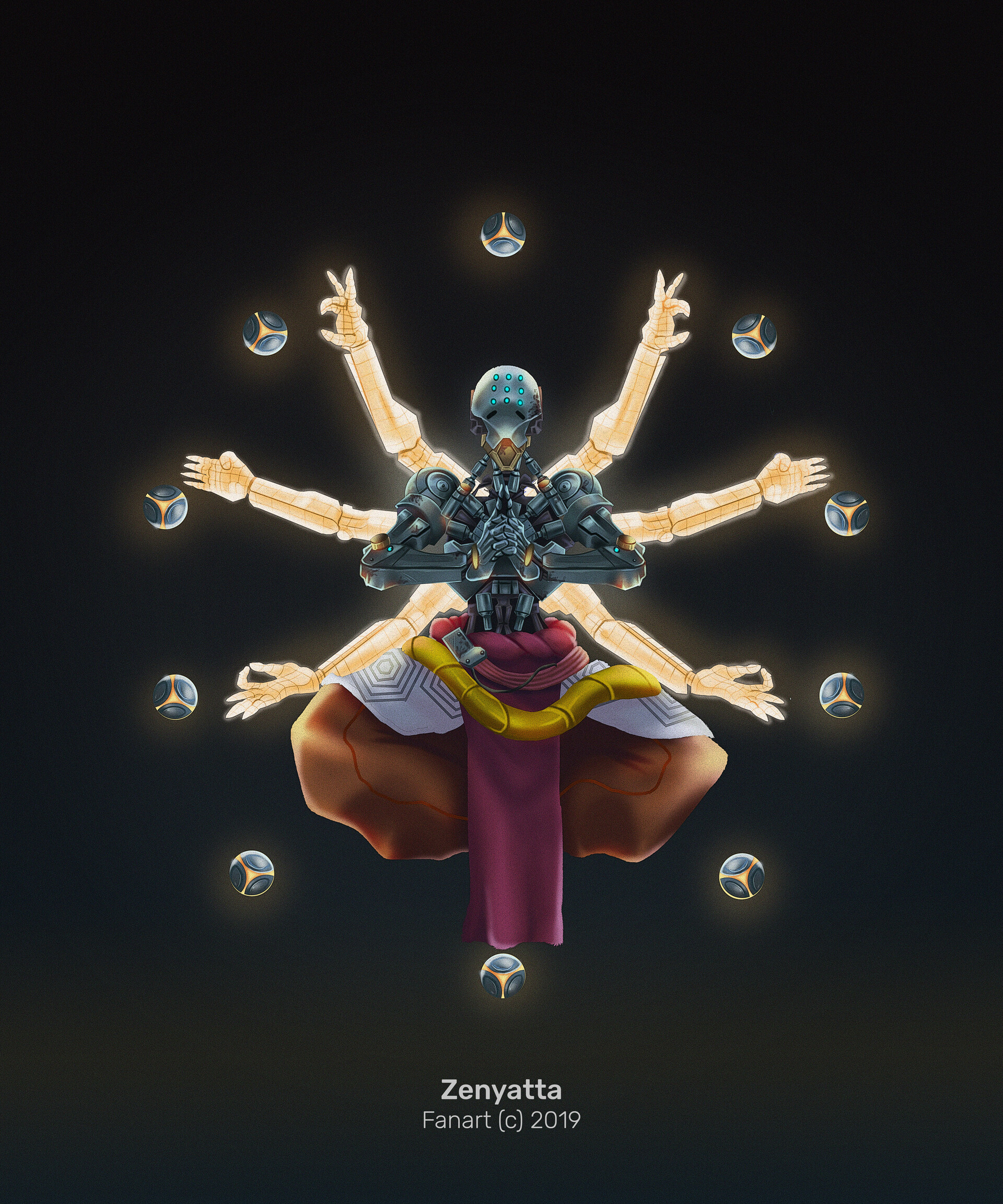 zenyatta statue overwatch